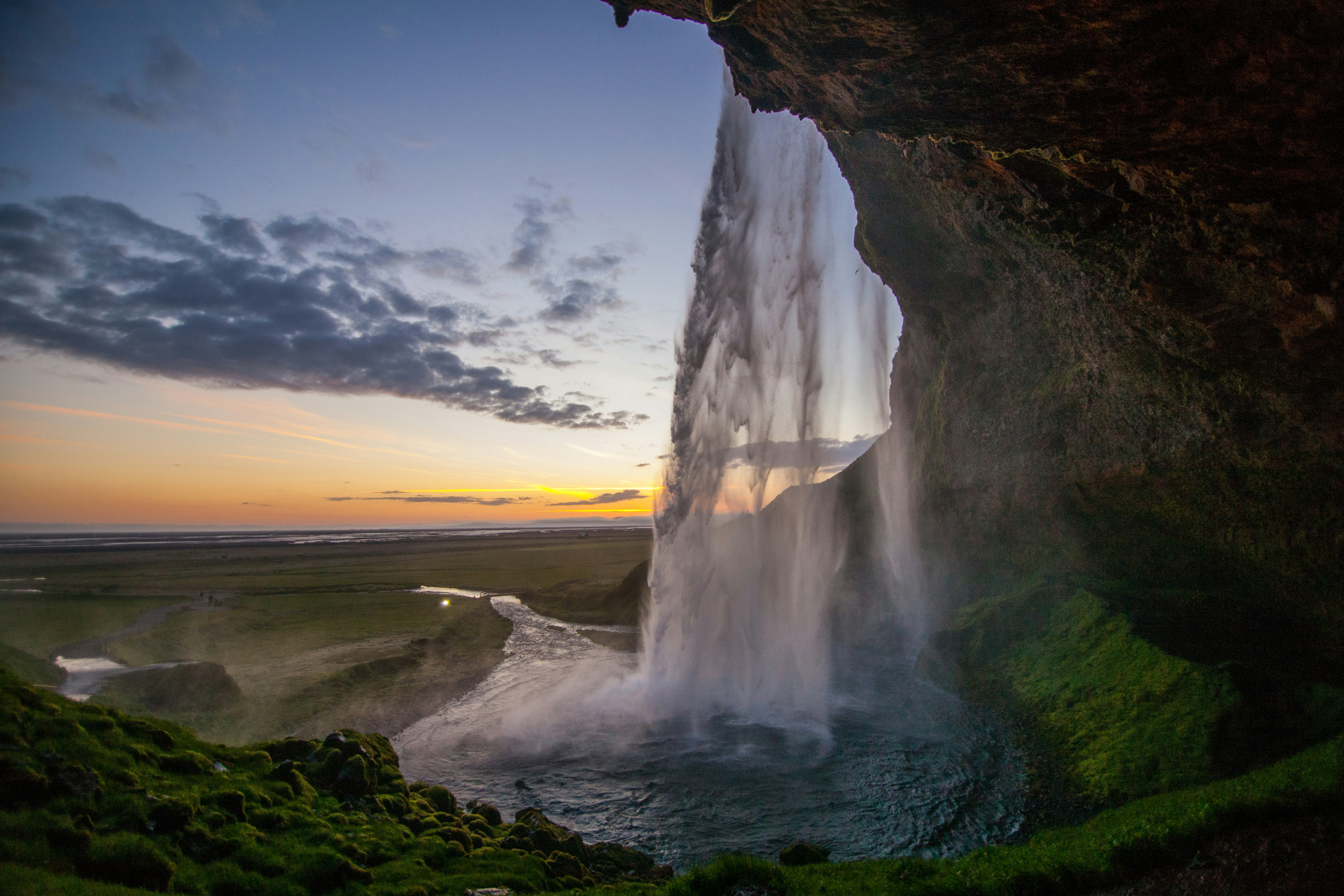 waterfalls